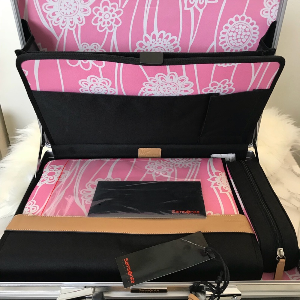 NWT Samsonite Black Label, Large Attache Laptop 🌸